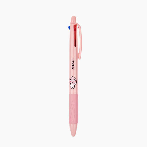 [Kakao Friends] 3 Color Ballpoint Pen (Apeach)