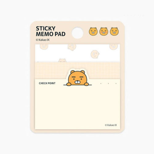 [Kakao Friends] 3 Step Sticky Note (Ryan)