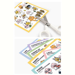 [Kakao Friends] Cutting Sticker (Love)