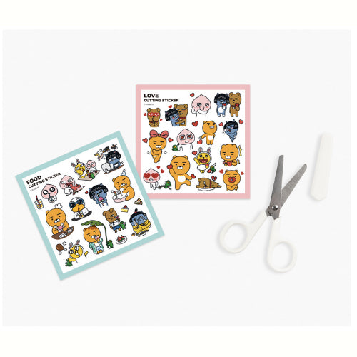 [Kakao Friends] Cutting Sticker (Food)
