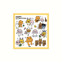 [Kakao Friends] Cutting Sticker (Happy)