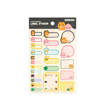 [Kakao Friends] Label Sticker We are Kakao Friends