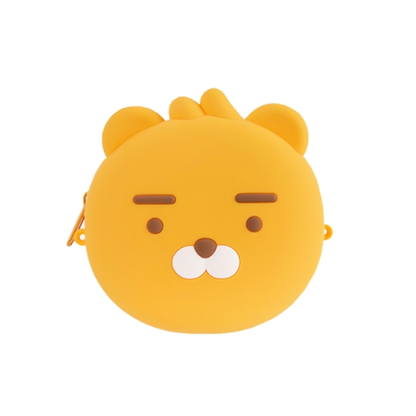 [Kakao Friends] Little Friends Silicone Face Pouch (Little Ryan)