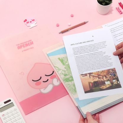 [Kakao Friends] Two Pocket File (Apeach)