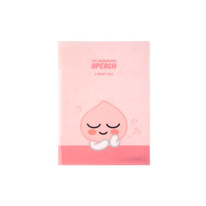 [Kakao Friends] Two Pocket File (Apeach)