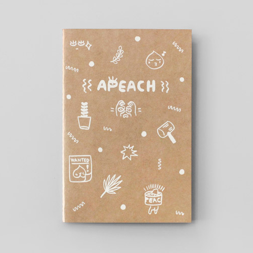 [Kakao Friends] Illustration Craft Note (Apeach)