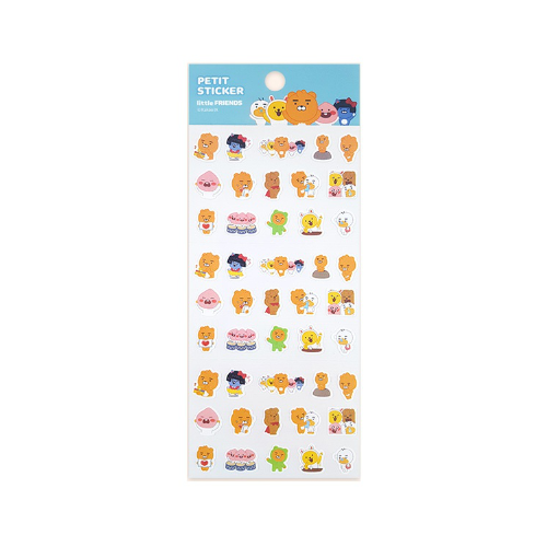 [Kakao Friends] Little Friends Petit Sticker (Little Ryan)