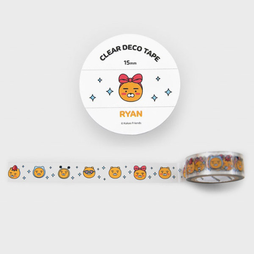 [Kakao Friends] Deco Tape (Ryan Face)
