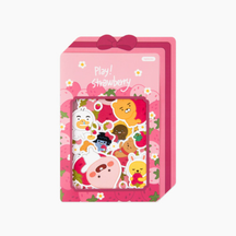 [Kakao Friends] Special Layered Sticker (Play Strawberry)