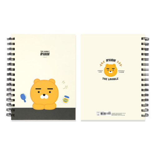 [Kakao Friends] A5 Spring Index Notebook (Ryan)