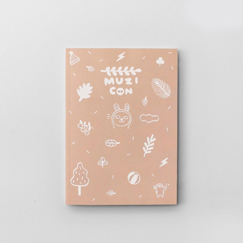 [Kakao Friends] Illustration Perfect Binding Notes (Muzi & Con)