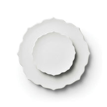 [KwangJuYo] Modern Line Lotus Flower Series White Lotus Flower Plate Set 2pcs