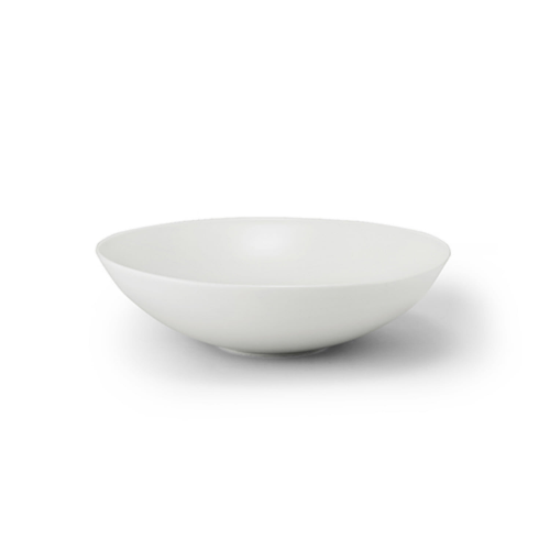 [Kwangjuyo] Modern Line Wolbaek Series White Round Bowl 17