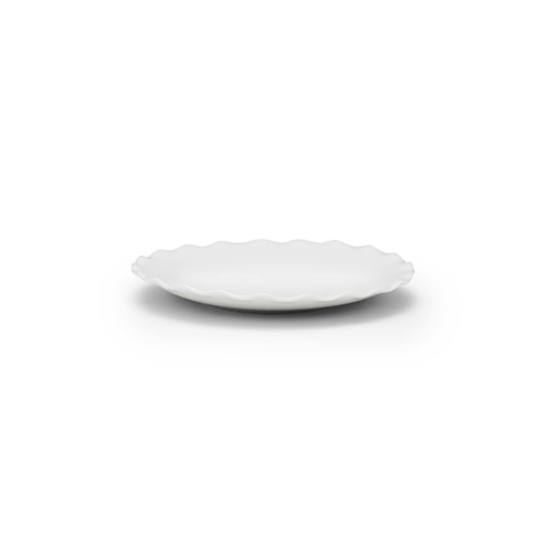 [Kwangjuyo] Modern Line Wolbaek Series White Lotus Leaf Plate 15