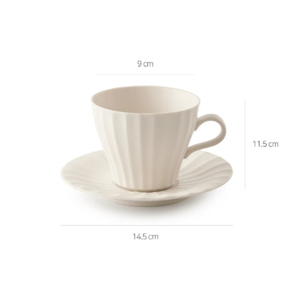 [KwangJuYo] Modern Line MiGak Series Snow White Coffee Cup Set