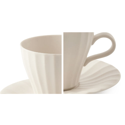 [KwangJuYo] Modern Line MiGak Series Snow White Coffee Cup Set