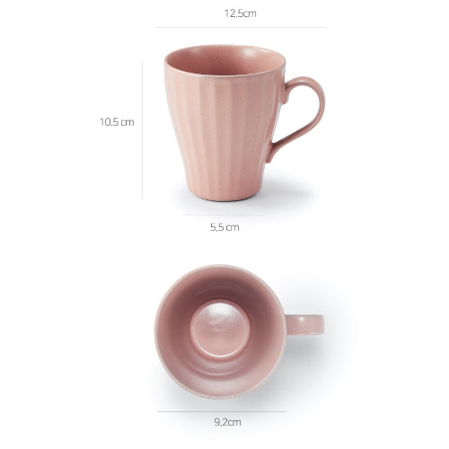 [KwangJuYo] Modern Line MiGak Series Pink Mug