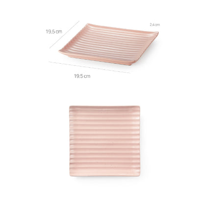 [KwangJuYo] Modern Line MiGak Series Pink Dessert Set for 2 5pcs