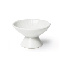 [Kwangjuyo] Modern Line Seashell Series White Footed Bowl