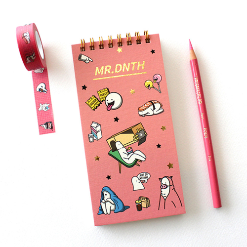[Mr.donothing] Spring Note Small - Pink