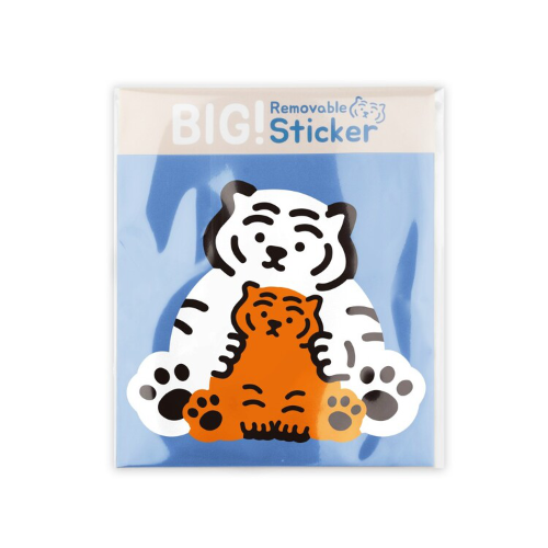 [Muzik Tiger] Bebe Tiger Big Removable Sticker