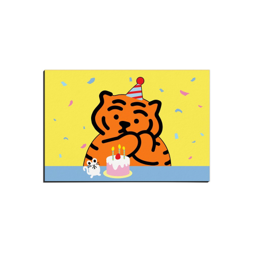 [Muzik Tiger] HBD Tiger Post Card