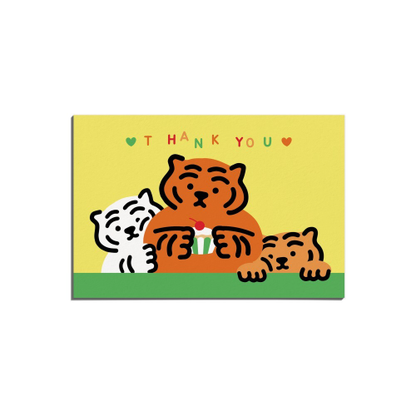 [Muzik Tiger] Thank you Tiger Post Card