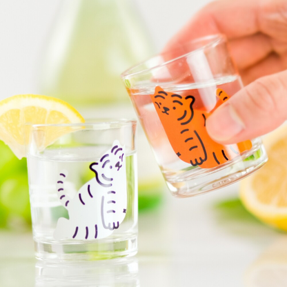 [Muzik Tiger] Tiger Soju Glass Red