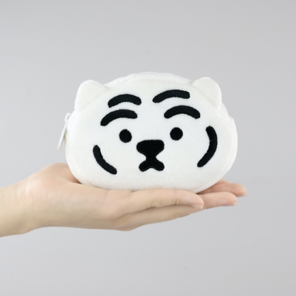 [Muzik Tiger] White Tiger Keyring Pouch
