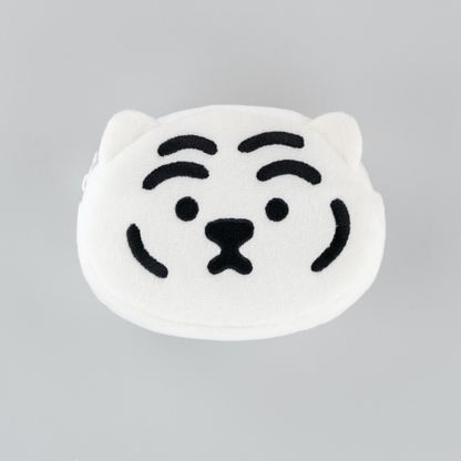 [Muzik Tiger] White Tiger Keyring Pouch