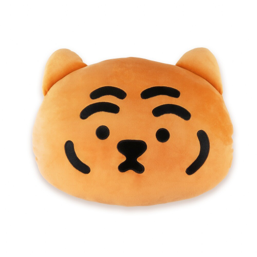 [Muzik Tiger] Tiger Face Mochi Cushion Red