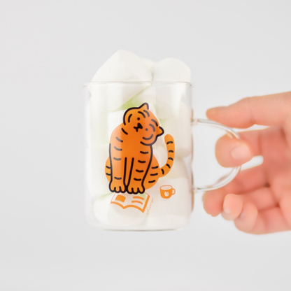[Muzik Tiger] Tiger Glass Mug Small