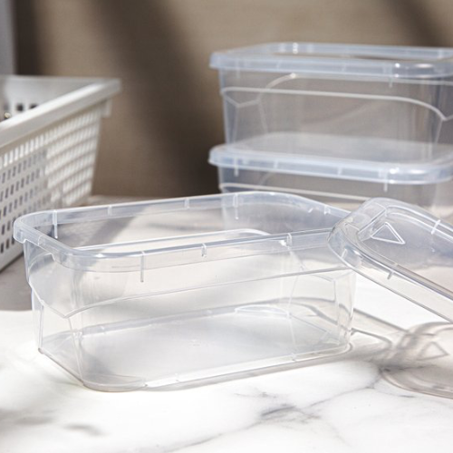 [No Brand] Clear Mini Box 3pcs