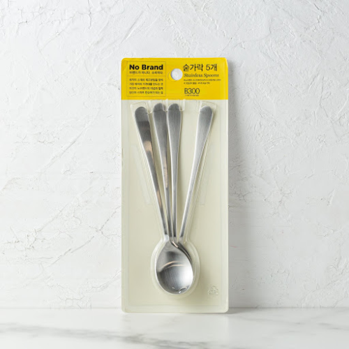 [No Brand] Stainless Spoons for 5 People
