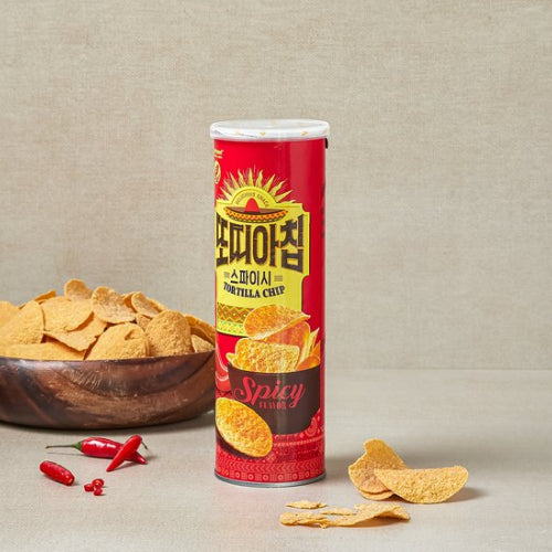 [No Brand] Tortilla Chips Spicy 110g