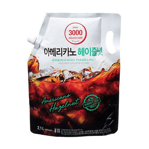 [Only Price] Americano Hazelnut 2.1L - 6EA/CTN