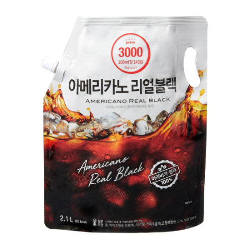 [Only Price] Americano Real Black 2.1L - 6EA/CTN