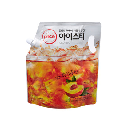 [Only Price] Peach Iced Tea 1.5L - 8EA/CTN