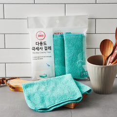 [Only Price] Multi-purpose Microfibre Cleaning Towel (Mop) 3pcs - 20EA/CTN