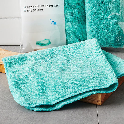 [Only Price] Multi-purpose Microfibre Cleaning Towel (Mop) 3pcs