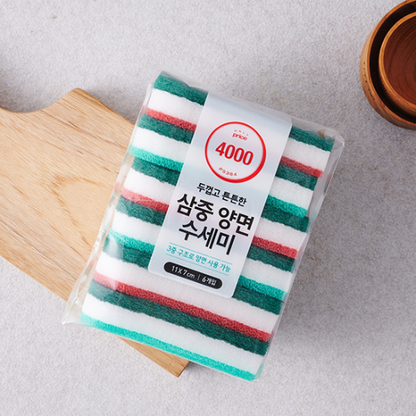 [Only Price] Sponge Scrubber 6pcs