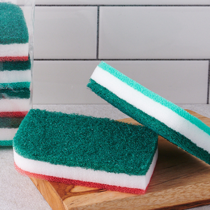 [Only Price] Sponge Scrubber 6pcs