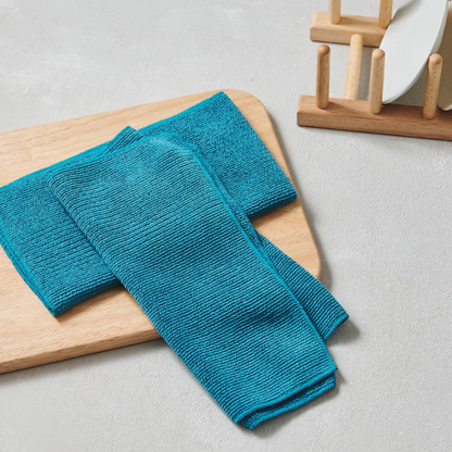 [Only Price] Multi-purpose Microfibre Dishcloth 2pcs Large 28 x 50cm