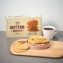 [Only Price] Butter Waffles 180g - 14EA/CTN