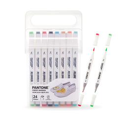 [Pantone] Fabric Marker Set - 24 Colors