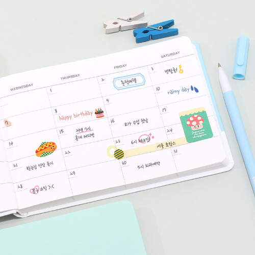[Pantone] Desk Weekly Planner (Pink)