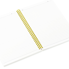 [Pantone] Math Practice Notebook (Divided into Two) (Yellow)