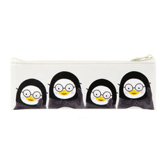 [Pengsu] Mini Flat Pencil Case (White)