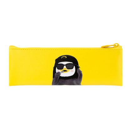 [Pengsu] Mini Flat Pencil Case (Yellow)