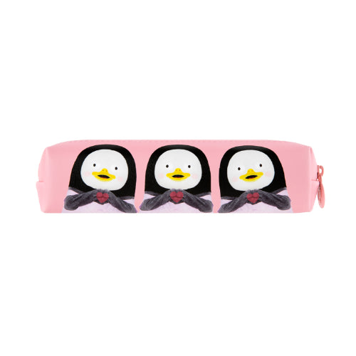 [Pengsu] Mini Square Pencil Case (Pink)